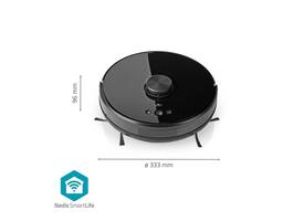 Robotstofzuiger Nedis Smartlife wifi laser 3-in-1 zwart