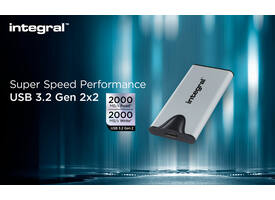 SSD Integral SlimXpress Portable USB-C 1TB