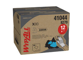 Poetsdoek WypAll X80 PowerClean 426x281mm 160vel dispenserdoos wit 8279