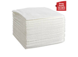 Poetsdoek WypAll X80 PowerClean 305x317mm 4x50vel wit 8388
