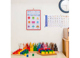 Zichtpanelenframe hangend Tarifold A4 rood 5 stuks