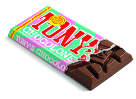 Chocolade Tony's Chocolonely melk everything reep 90 gram