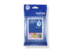 Inktcartridge Brother LC-527XLC blauw