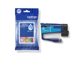 Inktcartridge Brother LC-527XLC blauw