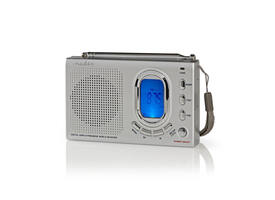 Wereldradio Nedis met wekker RDWR1000GY