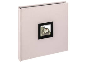 Fotoalbum walther design Black & White 26x25cm 25vel grijs