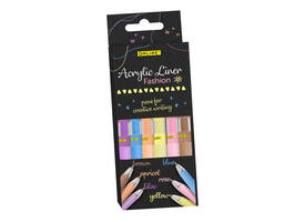 Acrylliner Online fashion assorti 6 stuks