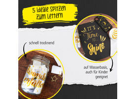 Acrylmarker Online lettering 5 breedtes goud