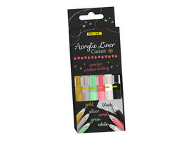 Acrylliner Online classic assorti 6 stuks