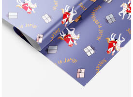Inpakpapier Sint en Co 200x70cm assorti