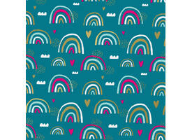 Inpakpapier Rotolux Rosie 200x70cm assorti