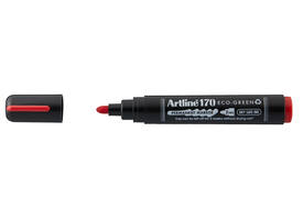 Permanent marker Artline 170 Dry Safe Eco rond medium rood