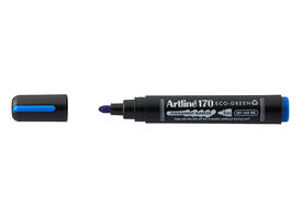 Permanent marker Artline 170 Dry Safe Eco rond medium blauw