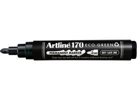 Permanent marker Artline170 Dry Safe Eco rond medium zwart