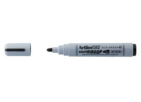 Whiteboardmarker Artline 517 Dry Safe Eco rond medium zwart