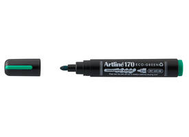 Permanent marker Artline 170 Dry Safe Eco rond medium groen