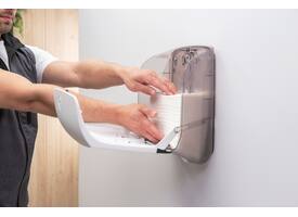 Handdoekdispenser Katrin klein zwart 88966