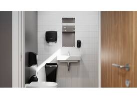 Handdoekdispenser Katrin klein zwart 88966