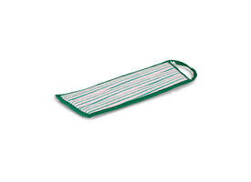 Vlakmop Greenspeed Velcro microvezel multifunctioneel 30cm groen