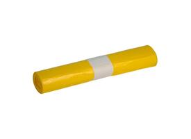 Afvalzak Propsac HDPE T23 58x100cm 70L geel rol à 25 stuks