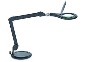 Loeplamp MAUL Makro LED met voet lens 144 cm2 zwart