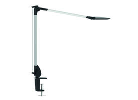 Bureaulamp MAUL Optimus LED dimbaar tafelklem zilver