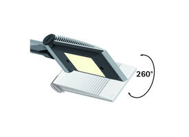 Bureaulamp MAUL Optimus LED dimbaar tafelklem antraciet