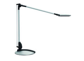 Bureaulamp MAUL Optimus LED dimbaar voet zilver