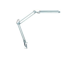 Bureaulamp MAUL Atlantic LED met tafelklem zilver