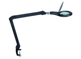Loeplamp MAUL Makro LED met tafelklem lens 144 cm2 zwart