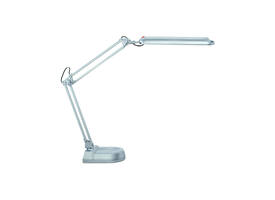 Bureaulamp MAUL Atlantic LED op voet zilver