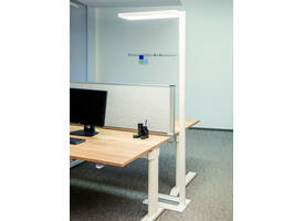 Vloerlamp MAUL Jura LED dimbaar wit