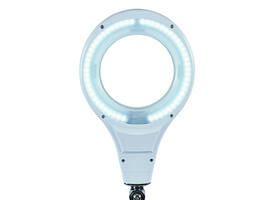 Loeplamp MAUL Makro LED met voet lens 144 cm2 wit