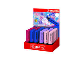 Markeerstift STABILO Boss Wildflower display groot assorti