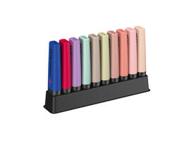 Markeerstift STABILO Boss Wildflower & Nature Colors ass deskset 10st