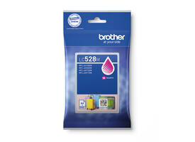Inktcartridge Brother LC-528M rood