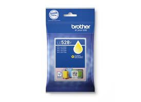 Inktcartridge Brother LC-528Y geel