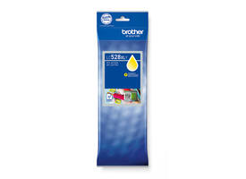 Inktcartridge Brother LC-528XLY geel