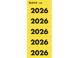 Rugetiket Leitz 2026 geel 100 stuks