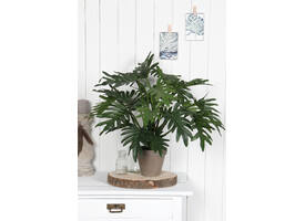 Kunstplant Mica Philodendron selloum groen in pot Ø60cm 50cm