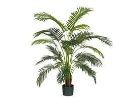 Kunstplant Mica Areca palm in pot groen waterproof