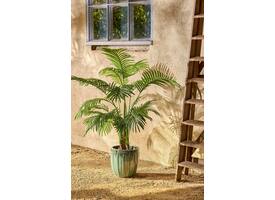 Kunstplant Mica Areca palm in pot groen waterproof
