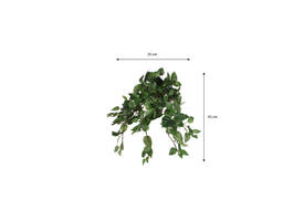 Kunstplant Mica Scindapsus hangend groen Ø25 45cm