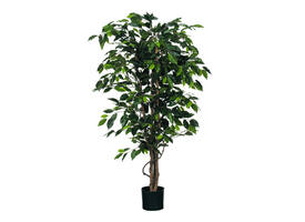 Kunstplant Mica Ficus groen in plastic pot Ø85 150cm