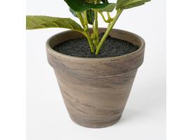Kunstplant Mica Hortensia in pot groen Ø35 40cm