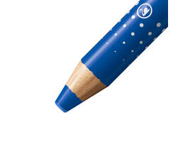 Whiteboardpotlood STABILO MARKdry incl 2 slijpers blauw classpack 30st