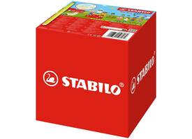 Viltstift STABILO Trio A-Z 378 fijn assorti classpack à 240 stuks