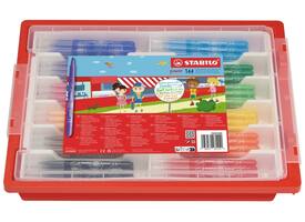 Viltstift STABILO power 280 XL assorti classpack à 144 stuks