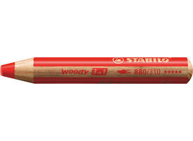 Kleurpotloden STABILO 882 woody 3 in 1 incl 2 slijpers classpack 48st