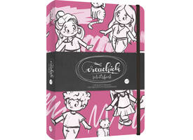 Schetsboek CreaChick Raspberry